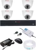 CP PLUS CP-PLUES 4CH DVR CP-UVR-0401E1-CS 01PCS DOME CAMERA CP-USC-DA10L2-0360 04PCS Security Camera (4 TB, 4 Channel)