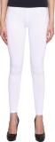 American-Elm Ethnic Wear Legging (White, Solid)