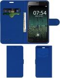 ACM Flip Cover for Ziox Duopix R1 (Blue, Cases with Holder, Pack of: 1)