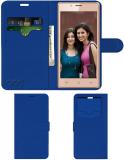 ACM Flip Cover for Intex Aqua Style 3 (Blue, Cases with Holder, Pack of: 1)