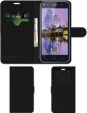 ACM Flip Cover for Iball Andi 5g Blink 4g (Black, Cases with Holder, Pack of: 1)