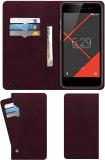 ACM Flip Cover for Celkon Swift 4g (Maroon, Cases with Holder, Pack of: 1)