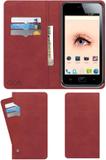 ACM Flip Cover for Iball 4a Radium (Pink, Cases with Holder, Pack of: 1)