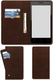 ACM Flip Cover for Infocus M550 3d (Brown, Cases with Holder, Pack of: 1)