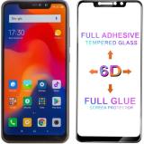 Micvir Edge To Edge Tempered Glass for Mi Redmi Note 6 Pro (Pack of 1)