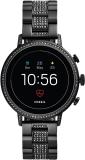 FOSSIL 4th Gen Venture HR Smartwatch (Black Strap, Regular)