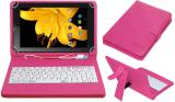 ACM Keyboard Case for I Kall N2 (Pink, Cases with Holder, Pack of: 1)