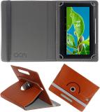 ACM Flip Cover for Datawind Vidya (Brown, Cases with Holder, Pack of: 1)