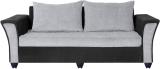 Bharat Lifestyle Leo Fabric 3 Seater  Sofa (Finish Color - Black & Grey, DIY(Do-It-Yourself))