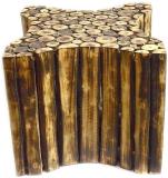 Extreme wood RECTANGLE SHAPE NEW STOOL Living & Bedroom Stool (Multicolor) Living & Bedroom Stool (Brown, DIY(Do-It-Yourself))