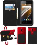 ACM Flip Cover for Swipe Neo Power (Black, Cases with Holder, Pack of: 1)