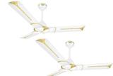 Luminous 1200 Mm Ceiling Fan Klasse Metallic Ivory Price In India