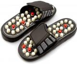 NP NAVEEN PLASTIC PAD-8N Size 8 Accu Paduka Spring Accupressure And Magnetic Accu Paduka Full Body Blood Circulation Massager Massager (Black)