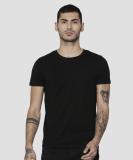 JACK & JONES Solid Men Round Neck Black T-Shirt