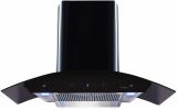 Elica WDFL HAC TOUCH 90 MS Auto Clean Wall Mounted Black 1200 CMH Chimney