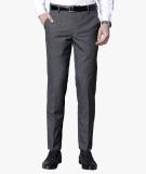 Black Coffee Regular Fit Men Black Trousers