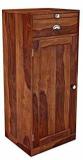 APRODZ Sheesham Wood Solid Wood Bar Cabinet (Finish Color - brown, DIY(Do-It-Yourself))