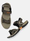 Roadster Men Sports Sandals (Olive , 8)