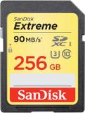 SanDisk Extreme 256 GB SDXC Class 10 100 MB/s  Memory Card