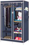 FOLDDON Carbon Steel Collapsible Wardrobe (Finish Color - Navy Blue, DIY(Do-It-Yourself))