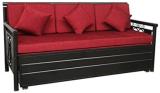 A-1 Star Furniture Metal King Hydraulic Bed (Finish Color - Black,  (Mattress Included), Delivery Condition - Knock Down)