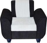 Bharat Lifestyle Julius Fabric 1 Seater  Sofa (Finish Color - Black & Grey, DIY(Do-It-Yourself))