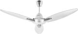 USHA Bloom Daffodil GoodBye Dust 1250 mm 3 Blade Ceiling Fan (Ultra High Speed | Sparkle White | Pack of 1)