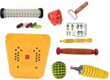 ACM DG04 Acupressure Massager 2000 Tools Combo Kit for Stress and Pain Relief with Foot Roller Massager (Multicolor)