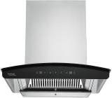 Hindware C100218 Auto Clean Wall Mounted Silver 1200 CMH Chimney