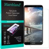 MARSHLAND Edge To Edge Tempered Glass for Screen Protector 99% Transparency Anti Scratch Bubble Free 2.5d Round Edge Tempered Glass, Transparent, Huawei Mate 10 Lite (Pack of 1)