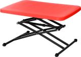 Supreme Scissors Plastic Outdoor Table (Finish Color - Red, DIY(Do-It-Yourself))