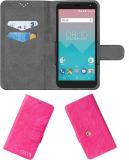 ACM Flip Cover for Zen Admire Blaze (Pink, Cases with Holder, Pack of: 1)