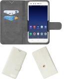 ACM Flip Cover for Forme R7s (White, Cases with Holder, Pack of: 1)