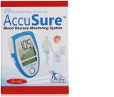 AccuSure BLUE 50'S 50 Glucometer Strips