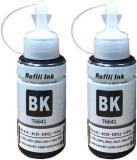 verena Refill Ink Compatible for Printers L100, L110, L130, L200, L210-70 ML Black Ink Bottle