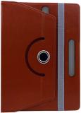 Cutesy Flip Cover for I Kall N5 7 inch (Brown, Cases with Holder, Pack of: 1)