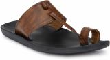 EEGO ITALY Men Sandals (Brown , 8)