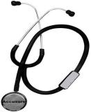 AccuSure ADVANCED FEATURES ST-01 Stethoscope Acoustic Stethoscope (Black)