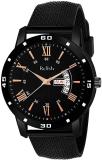 RELish Designer Black Color Watch With Day & Date Functioning Analogue Watch For Boys Designer Black Color Watch With Day & Date Functioning Analogue Watch For Boys Analog Watch  - For Men