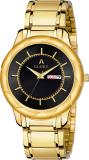 Aglance 7125ym02 Black dial Gold Analog Watch  - For Men