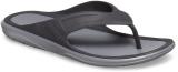 CROCS Men Flip Flops (Black , 8)