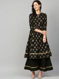Bhama COUTURE Women Kurta Palazzo Set