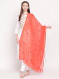 DUPATTA BAZAAR Chiffon Embroidered Women Dupatta