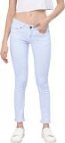 American Crew Slim Women White Jeans