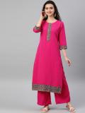 ZIYAA Women Kurta Palazzo Set