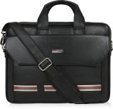 ZIPLINE 15.6 inch Laptop Messenger Bag (Black)