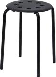 IKEA Marius Living & Bedroom Stool (Black, DIY(Do-It-Yourself))