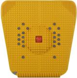 Orvax BE51LOR ACUPRESSURE MAGNETIC FOOT RELIEF MAT BLOOD CIRCULATION MASSAGER STRESS PAIN RELIEF MASSAGE Massager (Yellow) Massager (Yellow)