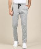 VAN HEUSEN Solid Men Grey Track Pants