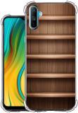 Case Club Back Cover for Realme C3 (Brown, Shock Proof, Silicon, Pack of: 1)